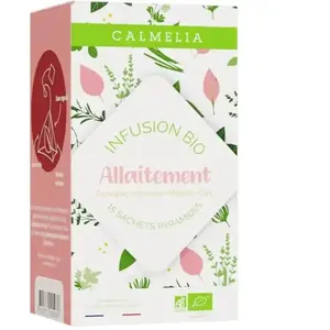Calmelia infusion allaitement bio 15 sachets pas cher