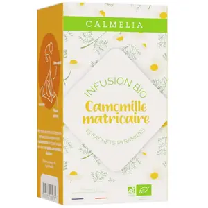 Calmelia infusion bio camomille matricaire 15 sachets pas cher