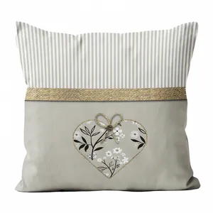 Comparateur de prix : Soleil d'ocre, Coussin en Coton 40x40 cm Oreillet Aimee