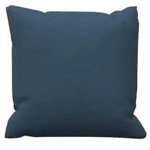 Comparateur de prix : Soleil d'ocre, Coussin en Coton 40x40 cm Panama Bleu Canard