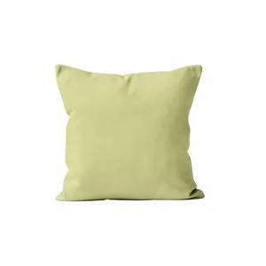 Soleil d'ocre Housse de Coussin 40X40 cm Alix Vert Citron pas cher