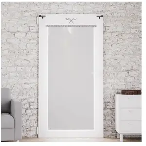 Brise bise coton 70x200 cm EMILIE blanc, par Soleil d'ocre pas cher