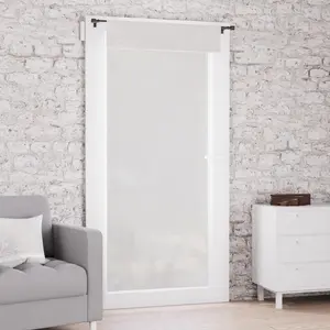 Soleil d'ocre, Voilage Porte-fenêtre en Coton 90x200 cm Romance pas cher