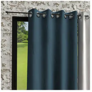 Comparateur de prix : Soleil d'ocre, Bohème Rideaux oeillets, Microfibre lavé, Bleu canard, ...