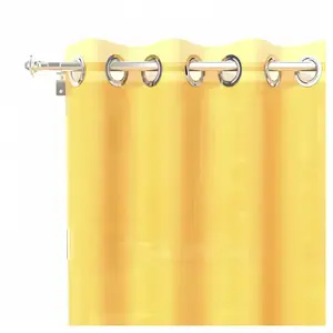 Comparateur de prix : Voilage à oeillets 135x250 cm ALIX jaune radieux, par Soleil d'ocre