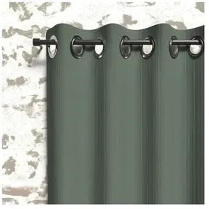 Comparateur de prix : Rideau occultant à oeillets 135x250 cm boheme kaki, par Soleil d'Ocre