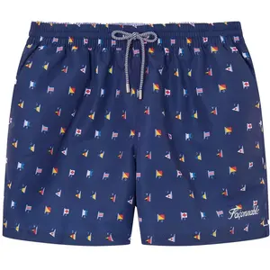 FaÇonnable Short De Bain Flags pas cher