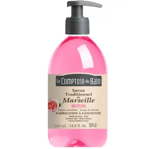 Comparateur de prix : Le Comptoir du Bain Marseille Zeep Rose 500 ml