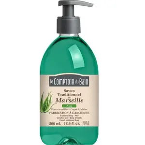 Le Comptoir du Bain Savon de Marseille Surgras Sans Parfum 500ml pas cher