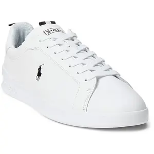 Polo Ralph Lauren Baskets Heritage Court Homme - White, White 45