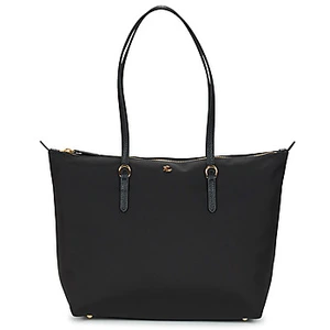 Boodschappentas Lauren Ralph Lauren KEATON 26-TOTE-MEDIUM Zwart pas cher