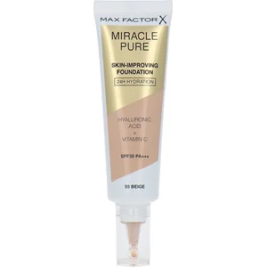 Max Factor Miracle Pure Skin Improving Foundation 055 Beige pas cher