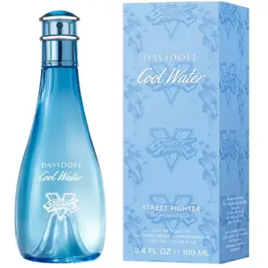 Davidoff Cool Water Summer Street Fighter Champion Edition - Eau de toilette - Damesgeur - 100 ml pas cher