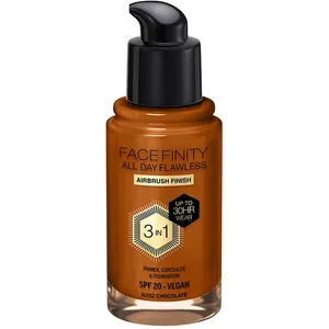 Comparateur de prix : Max Factor Facefinity All Day Flawless fond de teint 3 en 1 #N102-chocolat