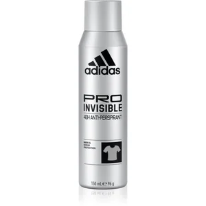 Adidas, Déodorant, Déodorant Pro Invisible 150Ml (Spray, 150 ml)