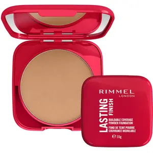 Rimmel Lasting Finish Buildable Coverage Poeder Foundation - 005 Ivory pas cher
