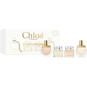 Chloe Chloé Les Parfums Mini Giftset - Nomade 5 ml eau de toilette + Chloé Rose Tangerine 5 ml eau de toilette + Chloé 5 ml eau de parfum + Nomade 5 ml eau de parfum - giftset voor dames
