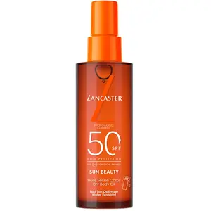 Huile de corps Lancaster Sun Beauty SPF 50 150 ml pas cher