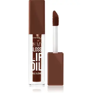 Rimmel London Oh My Gloss!, 010 Cappuccino Deep, Lipolie, Ultraglossy glans, Hydraterend, Overheerlijke smaken, Vegan formule, 4,5 ml