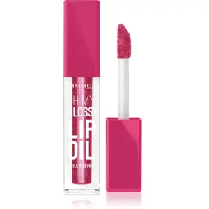 Rimmel London Oh My Gloss!, 007 Fuschia Punch, Lipolie, Ultraglossy glans, Hydraterend, Overheerlijke smaken, Vegan formule, 4,5 ml