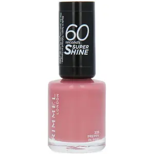 Rimmel 60 Seconds Super Shine Nagellak - 235 Preppy In Pink pas cher
