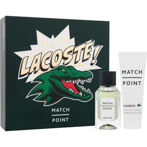 Lacoste - Match Point Giftset Eau de toilette 50 Ml A Shower Gel 75 Ml pas cher