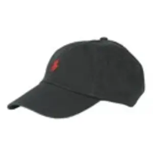 Casquette baseball Noir/rouge TU pas cher