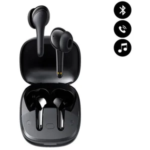 EVETANE Ecouteurs Bluetooth Noir pas cher