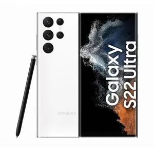 SAMSUNG Galaxy S22 Ultra 128Go 5G Blanc - Reconditionné - Très bon éta... pas cher