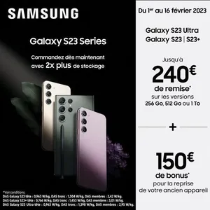 SAMSUNG Galaxy S23 128Go Noir - Reconditionné - Très bon état......... pas cher