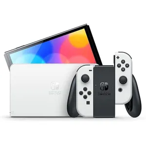 NINTENDO Switch OLED 64 Go blanc - Reconditionné - Etat correct... pas cher