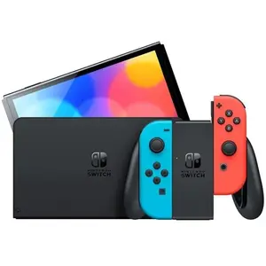 NINTENDO Switch OLED 64 Go bleu - Reconditionné - Etat correct......... pas cher