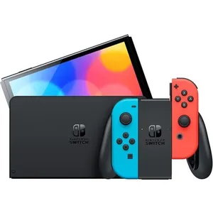 NINTENDO Switch OLED 64 Go bleu - Reconditionné - Excellent état pas cher
