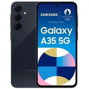 SAMSUNG Galaxy A35 5G Smartphone 128Go Bleu nuit (2024) - Reconditionn... pas cher