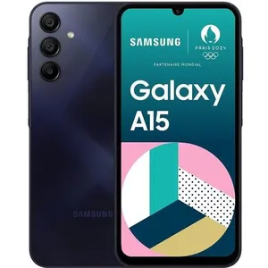 SAMSUNG Galaxy A15 Smartphone 128Go Bleu nuit pas cher