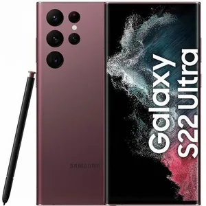 SAMSUNG Galaxy S22 Ultra 5G 128 Go Bordeaux - Reconditionné - Excellent état pas cher