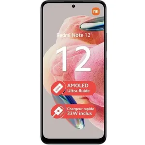 XIAOMI Redmi Note 12 128Go 4G Gris - Reconditionné - Etat correct........ pas cher