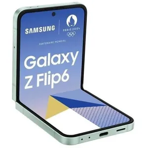 SAMSUNG Galaxy Z Flip6 Smartphone Vert d'eau 256 Go (2024) - Reconditi... pas cher