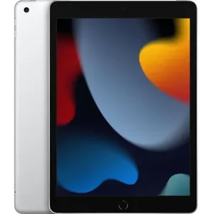 Apple - iPad (2021) - 10,2" WiFi + Cellulaire - 64 Go - Argent - Reconditionné - Très bon état pas cher
