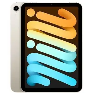 Apple - iPad mini (2021) - 8,3" WiFi - 256 Go - Lumière Stellaire - Re... pas cher
