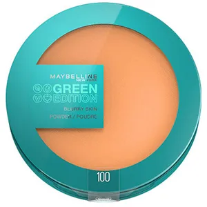 Maybelline New York Green Edition Poudre de Teint Blurry Skin N°100 9g pas cher