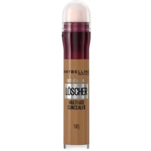 Maybelline New York Stylo de correcteur, effet anti-âge instantané, effaceur avec micro-applicateur effaçable, n° 145 Olive chaude, 6,8 ml pas cher