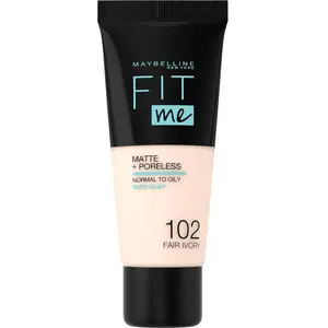 Maybelline Fond De Teint Matifiant Fit Me ! - 102 Ivoire Clair