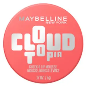 Comparateur de prix : Maybelline New York Cloudtopia Blush Cheek & Lip Mousse Up to 14H Cheek Colour (Various Shades) - 5 Coral Illusion