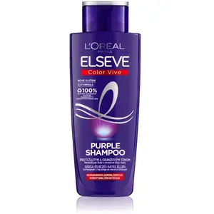 L'Oréal Paris, Shampoing, Elseve Color Vive Purple (200 ml, Shampoing liquide) pas cher