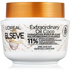 300ml Loréal Paris Elseve Huile Extraordinaire Noix De Coco Masque Cap... pas cher