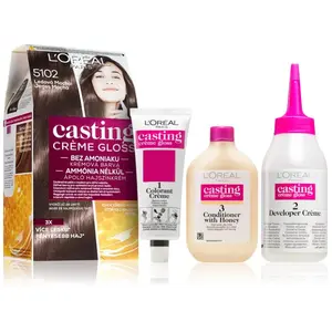 48ml Loréal Paris Casting Creme Gloss 5102 Glacé Moka Couleur Des Chev... pas cher