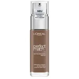 L'Oréal Paris Perfect Match Fond de teint liquide à l'acide hyaluronique et aloe vera N° 10.N Cocoa 30 ml pas cher
