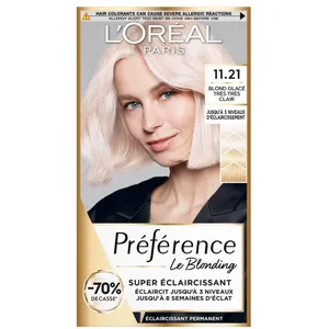 PREFERENCE Coloration permanente INFINIA Préférence L'OREAL - Moscou 11.21 pas cher