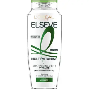 L'Oréal Paris Elseve Multi-Vitaminé Shampooing Vitalité 2 en 1 300ml pas cher